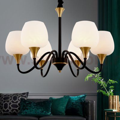 Люстра Rivoli Emarita 2049-206 6 х Е27 40 Вт классика