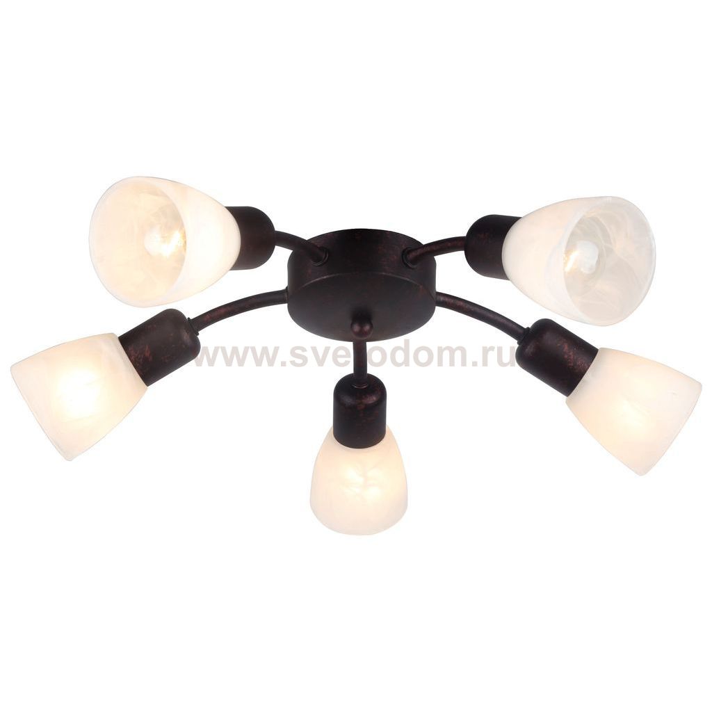 Потолочный светильник Escada 205/5PL E14*40W Coffee gold