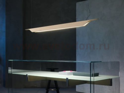 Подвесной светильник Foscarini TROAG большой светильник Foscarini цвета натурального дерева
