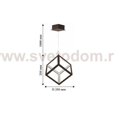 Люстра подвесная Favourite 2052-1P Cubus