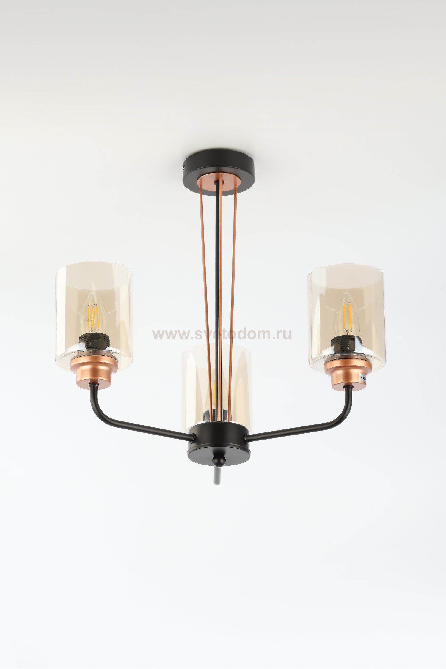 Люстра Rivoli Gratia 2052-303 3 * Е27 40 Вт классика