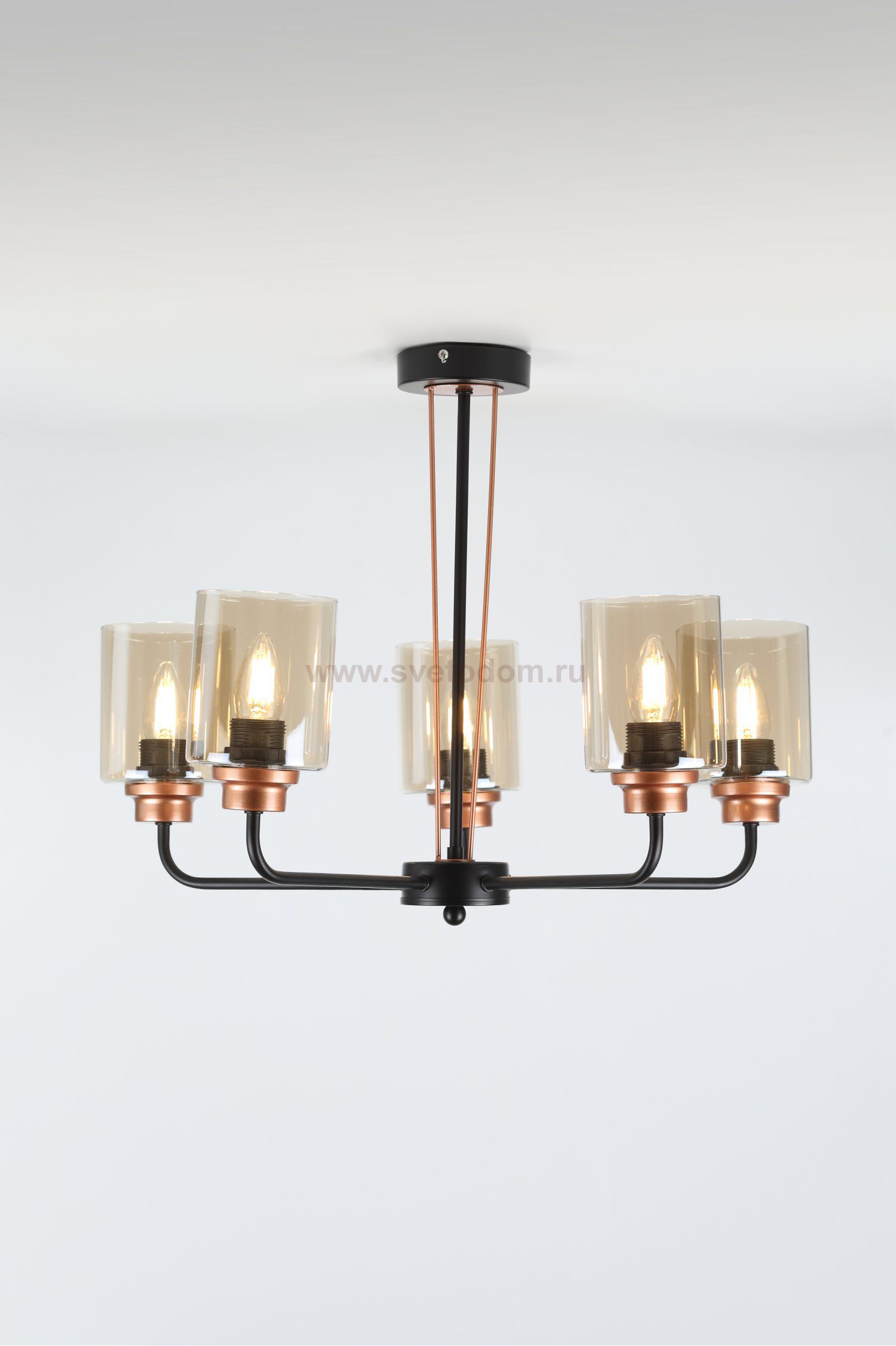 Люстра Rivoli Gratia 2052-305 5 * Е27 40 Вт классика