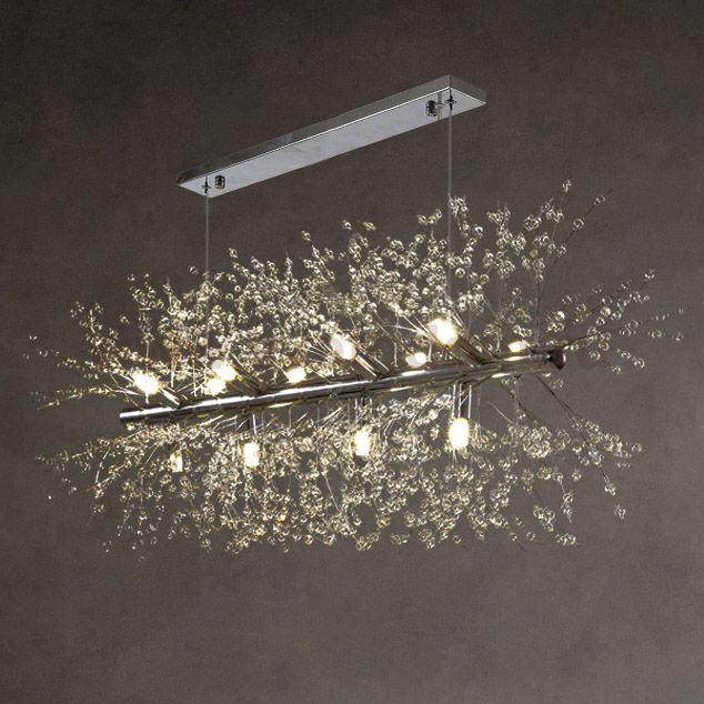 Потолочный светильник ROSALIA LONG L92 Chrome ImperiumLoft 205360-23