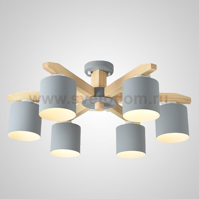 Потолочная люстра CRISS L6 Grey ImperiumLoft 205530-23