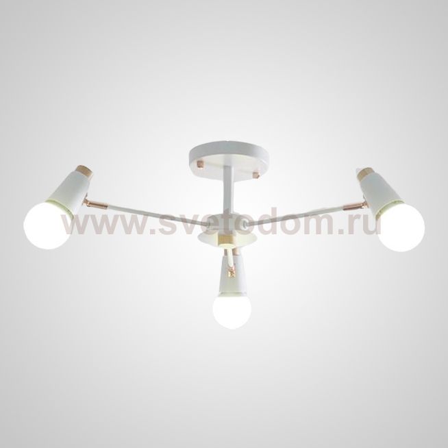 Потолочная люстра ROTARY L3 White ImperiumLoft 205621-23