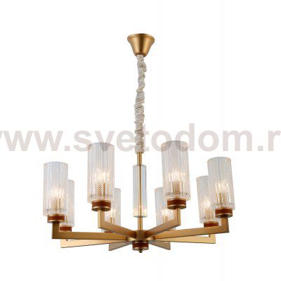 Люстра Rivoli Anke 2057-308 8 * Е14 40 Вт хрусталь классика