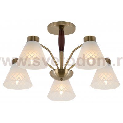 Люстра Rivoli Meta 2058-305 5 х Е27 40 Вт классика