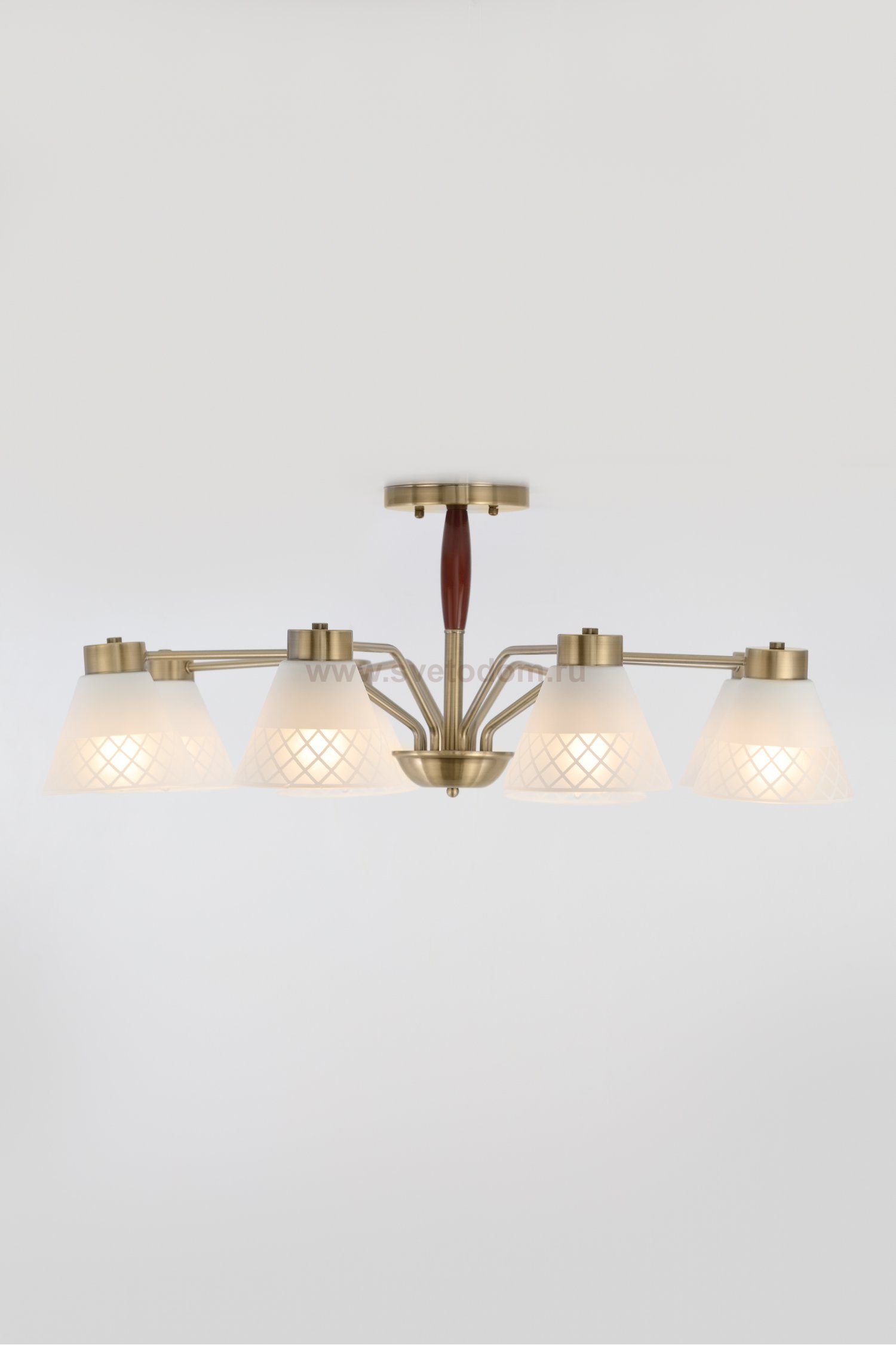 Люстра Rivoli Meta 2058-308 8 х Е27 40 Вт классика