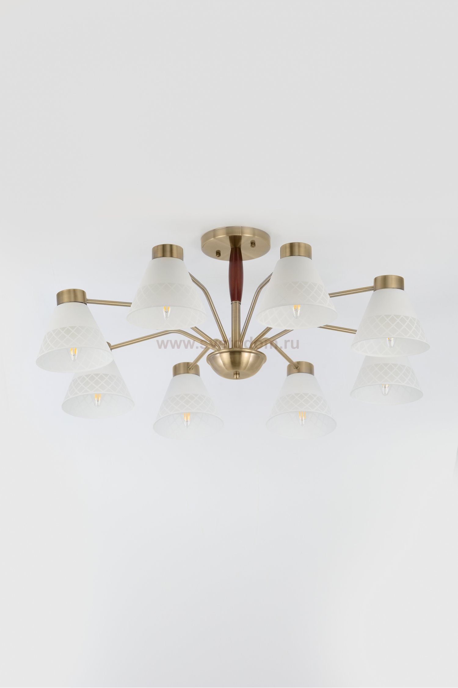 Люстра Rivoli Meta 2058-308 8 х Е27 40 Вт классика