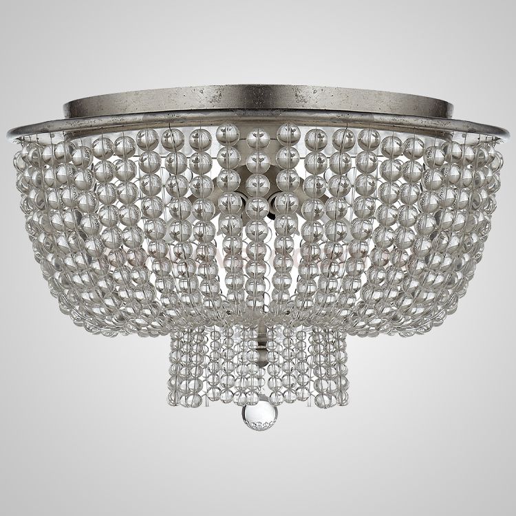Люстра JACQUELINE CLEAR FLUSH-MOUNT Crystal ImperiumLoft 205817-23