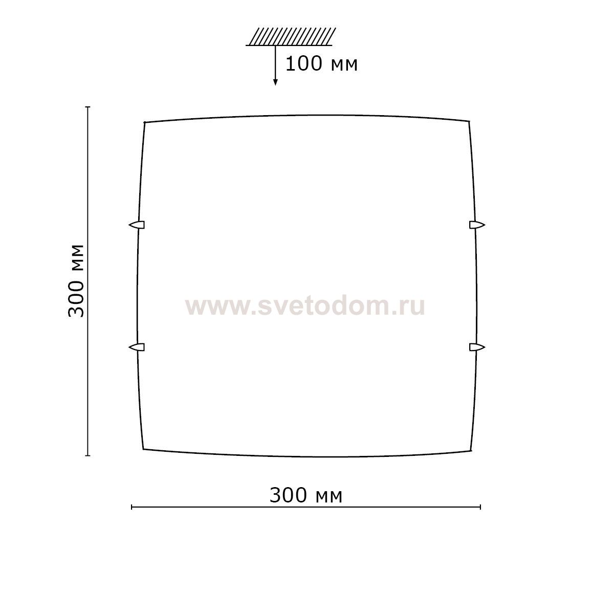 Светильник светодиодный Сонекс 2059/CL MEZA 28Вт