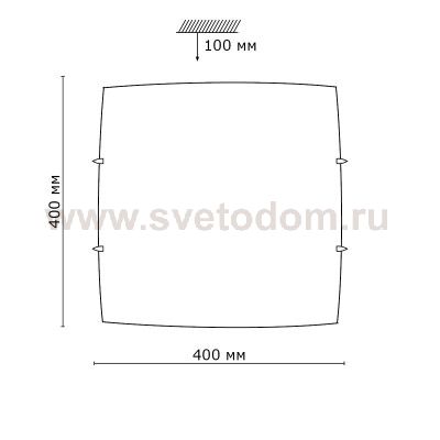 Светильник светодиодный Сонекс 2059/DL MEZA 48Вт