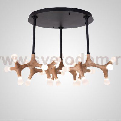 Потолочная люстра SANTANA CH D110 Light brown ImperiumLoft 205903-23