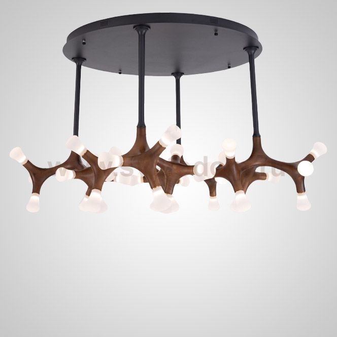 Потолочная люстра SANTANA CH D130 Dark brown ImperiumLoft 205906-23