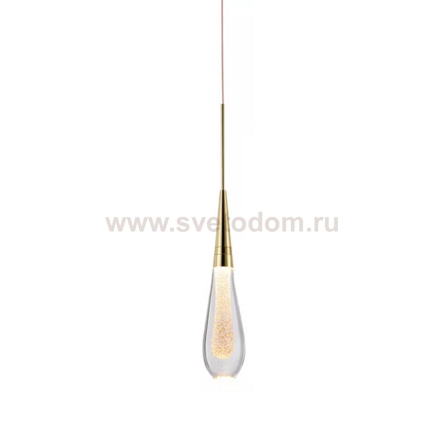 Подвесной светильник 20591P-1 gold Delight Collection
