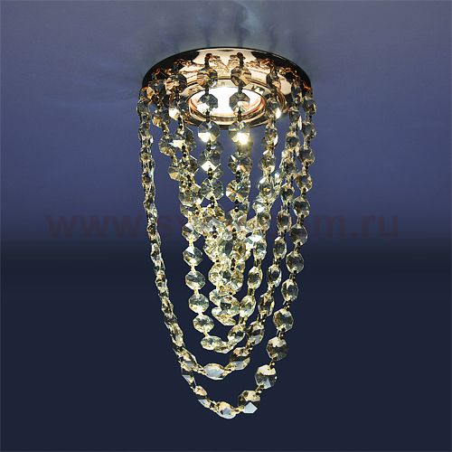 Светильник Elektrostandard Asfour 205V Cry золото, тонированный 