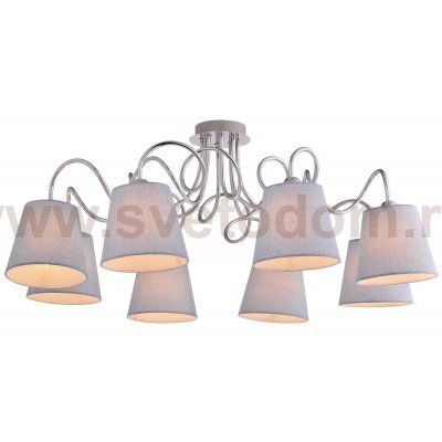Люстра Rivoli Evelyn 2060-308 8 х Е14 40 Вт классика