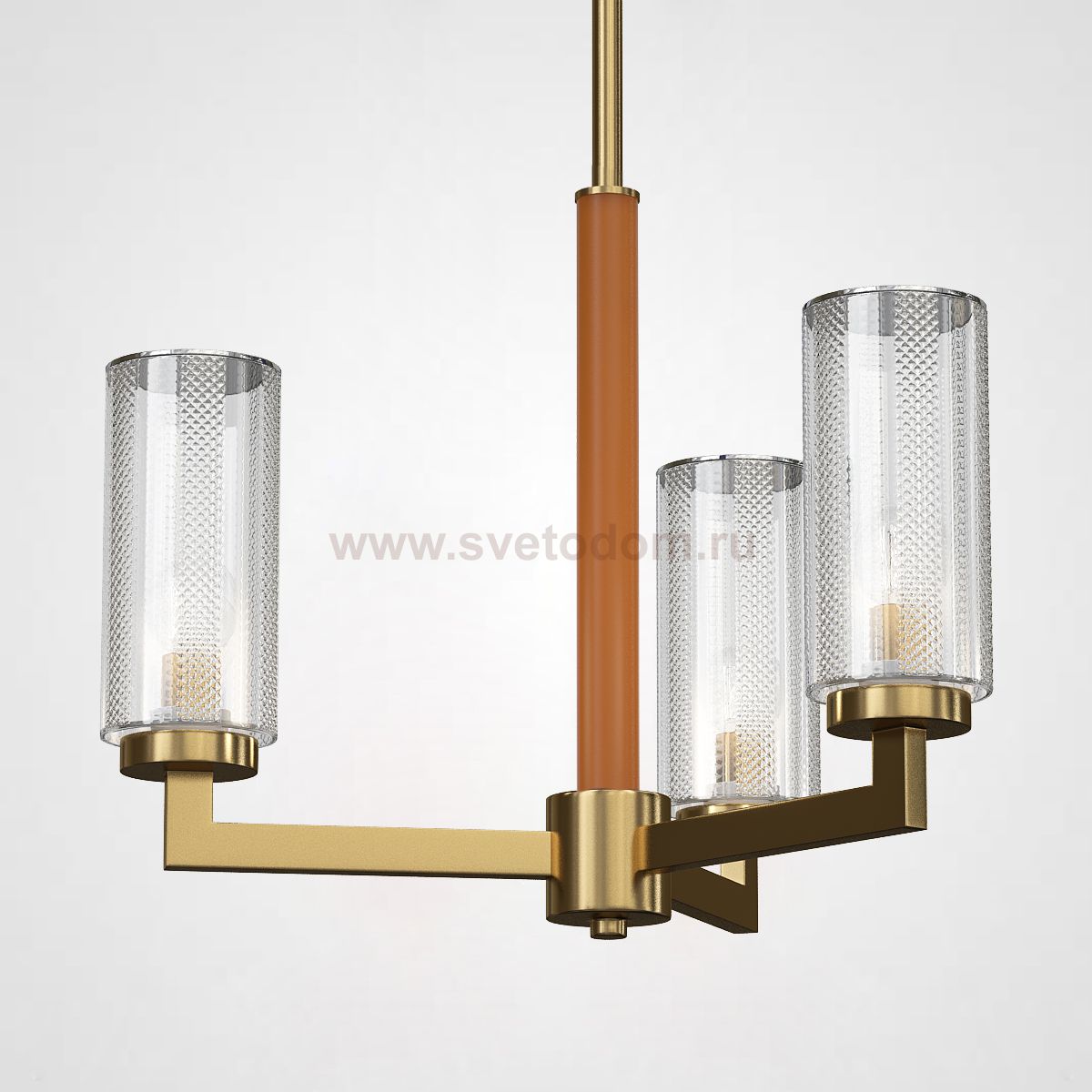 Потолочная люстра ADELEINE L3 Brown ImperiumLoft 206086-23