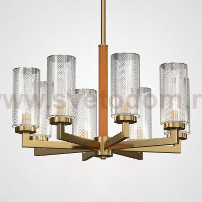 Потолочная люстра ADELEINE L8 Brown ImperiumLoft 206088-23