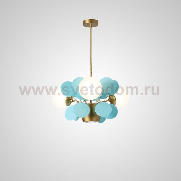 Потолочный светильник MATISSE CH L4 Blue ImperiumLoft 206094-23