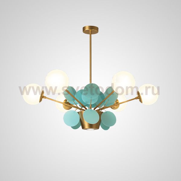 Потолочный светильник MATISSE CH L8 Blue ImperiumLoft 206102-23