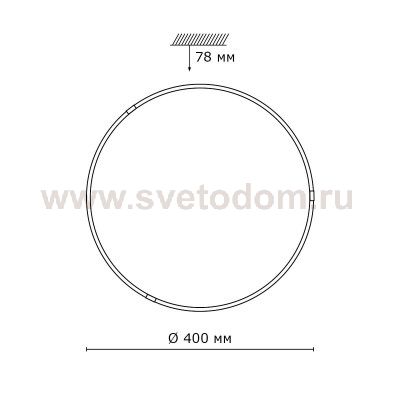 Светильник светодиодный Сонекс 2064/DL LUKKA 48Вт