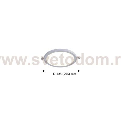 Врезной светильник Favourite 2067-24C Flashled