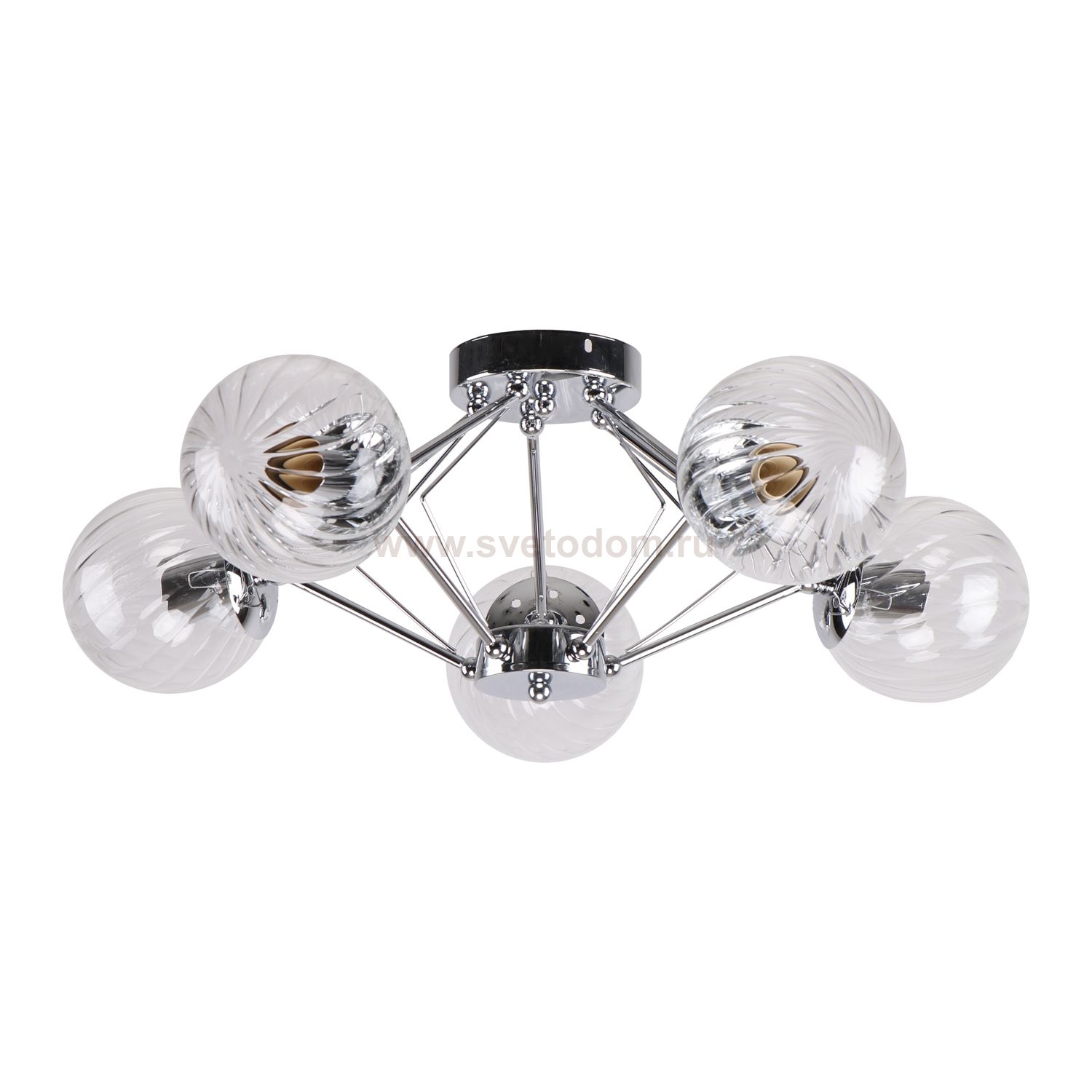 Люстра современная Экономсвет 20694/5CR CL