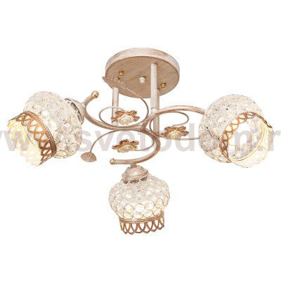 Потолочный светильник Экономсвет 2069T/3WG WG+CL