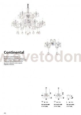 Подвесной светильник Ideal lux CONTINENTAL SP12 (207483)