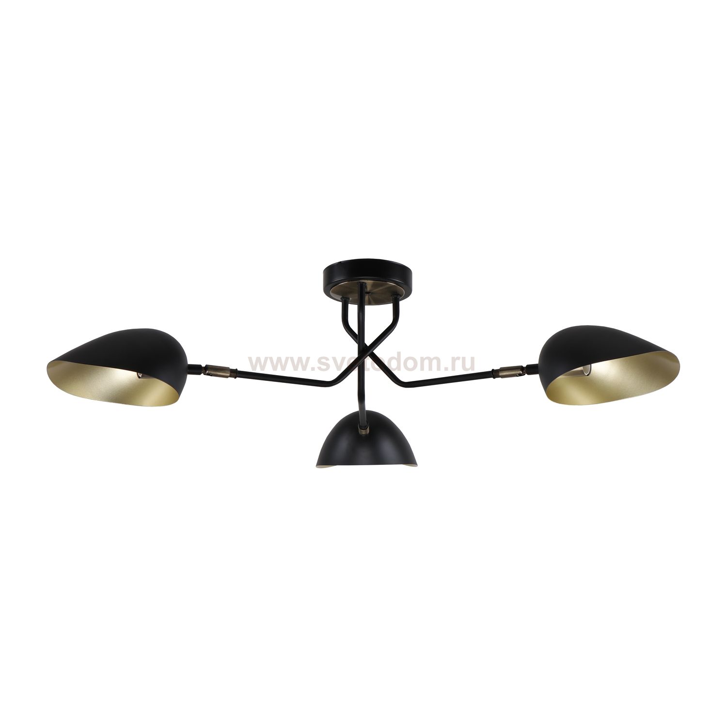 Люстра лофт стиля Экономсвет 20759/3BK BK