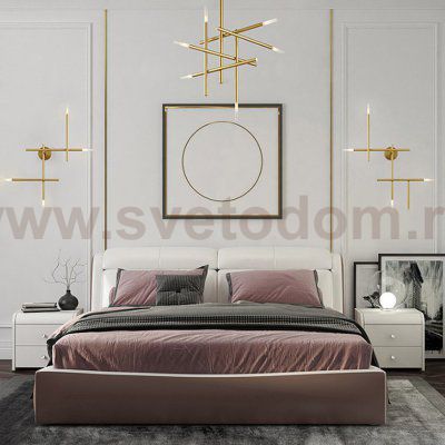 Настенное бра TRAVERSE WALL Gold H83  ImperiumLoft 207739-26