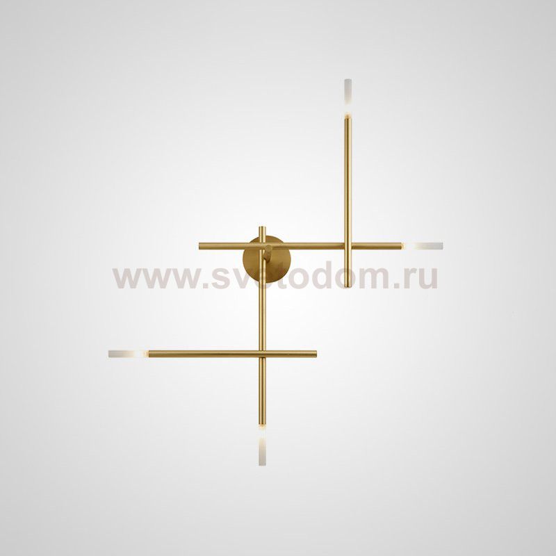 Настенное бра TRAVERSE WALL Gold H98 ImperiumLoft 207740-26