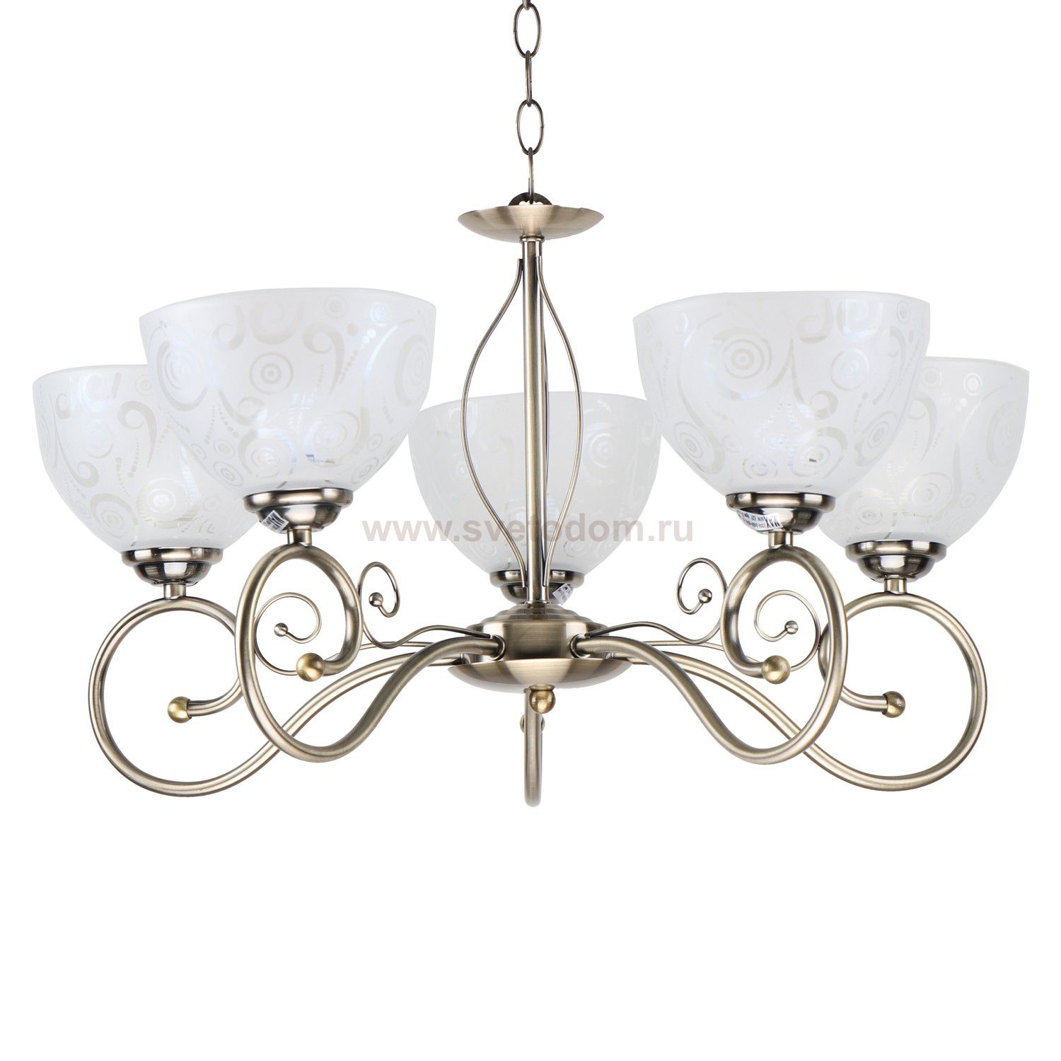 Люстра классическая Экономсвет 20779/5AB WT