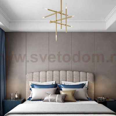Подвесная люстра TRAVERSE H105 Gold ImperiumLoft 207813-26