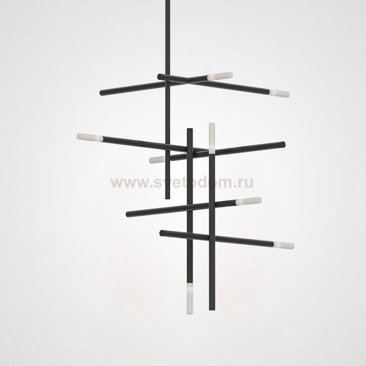 Подвесная люстра TRAVERSE H105 Black ImperiumLoft 207814-26