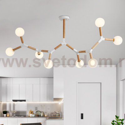Подвесная люстра FORMULA 3 lamps ImperiumLoft 207820-26