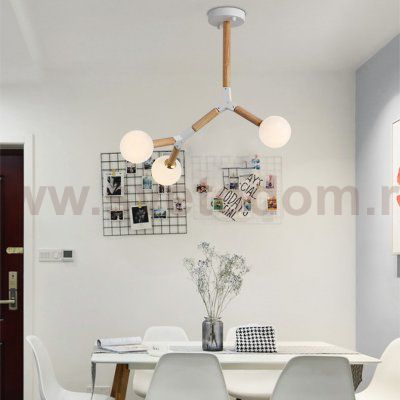 Подвесная люстра FORMULA 8 lamps ImperiumLoft 207822-26