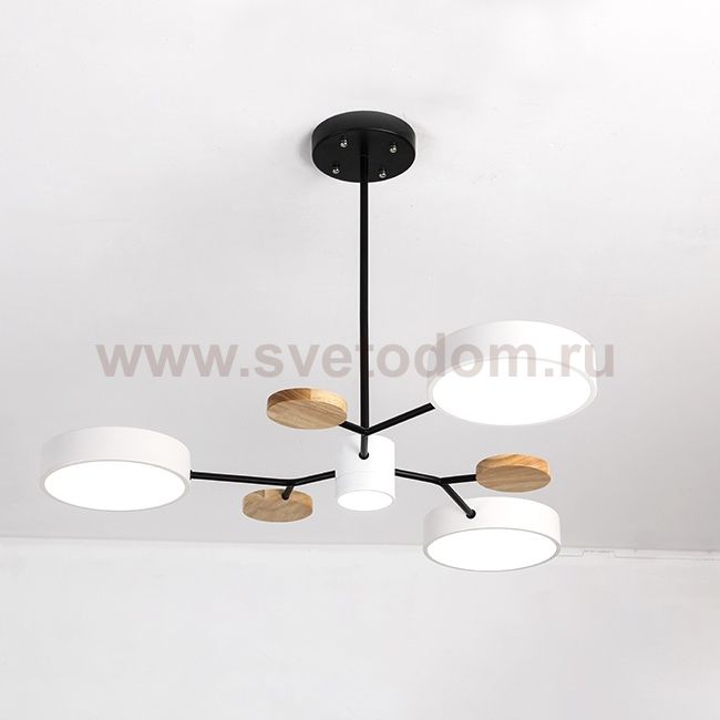 Люстра на штанге MEADE 4 lamps White ImperiumLoft 207854-26