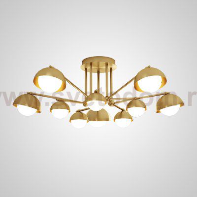 Потолочная люстра FABIANA L10 Brass ImperiumLoft 207884-23