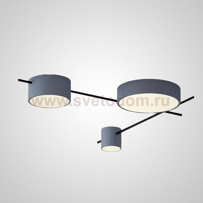 Потолочная люстра CHUTE A Gray ImperiumLoft 207918-23