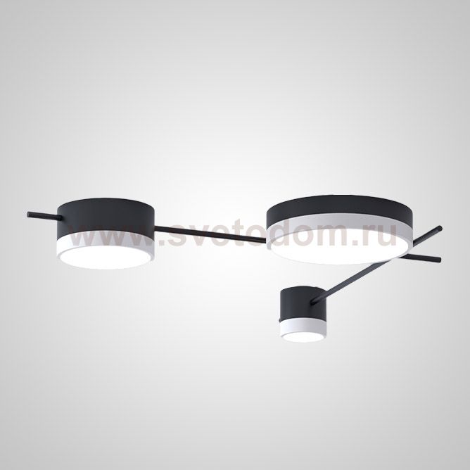 Потолочная люстра CHUTE A Black White ImperiumLoft 207919-23