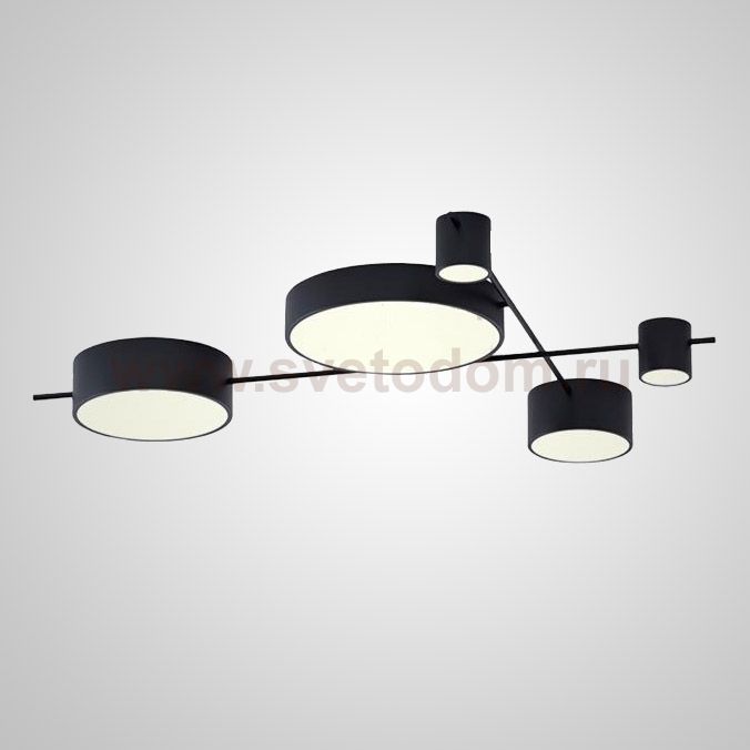Потолочная люстра CHUTE B Black ImperiumLoft 207922-23
