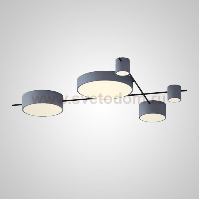 Потолочная люстра CHUTE B Grey ImperiumLoft 207925-23