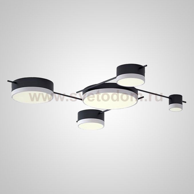 Потолочная люстра CHUTE E Black White ImperiumLoft 207935-23