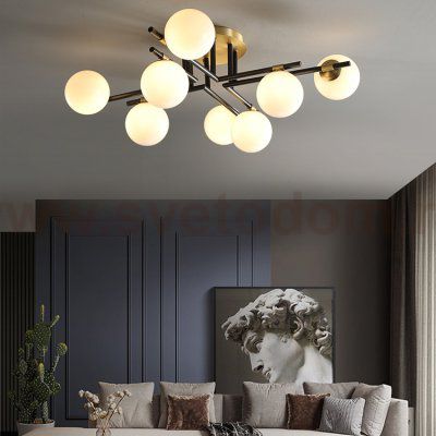 Потолочная люстра MARYON L8 ImperiumLoft 207941-23