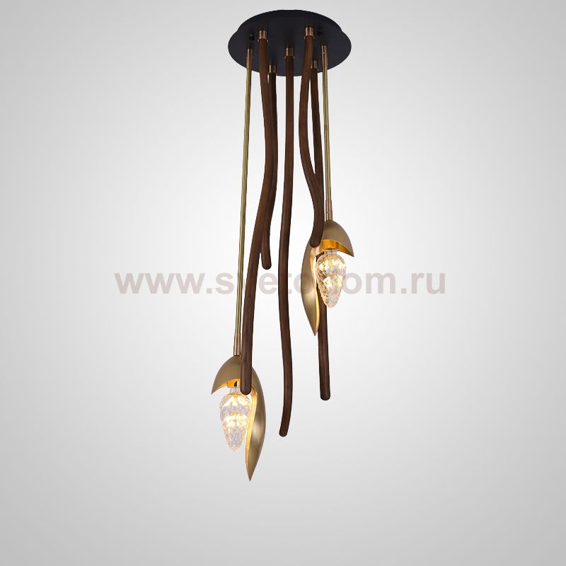 Потолочный светильник TUSKET MORE L2 Dark brown ImperiumLoft 207958-23