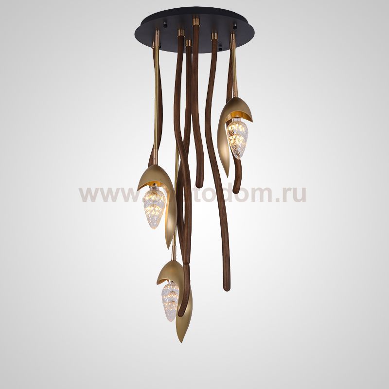 Потолочный светильник TUSKET MORE L3 Dark brown ImperiumLoft 207959-23