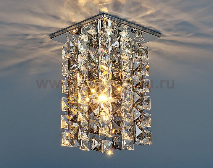 Светильник Elektrostandard 207 LED хром/дымчатый/прозрачный Strotskis