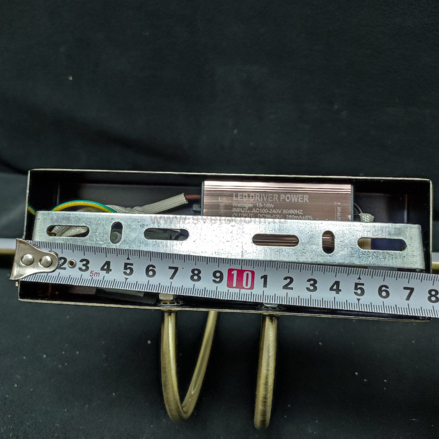 Светильник для картин 660мм бронза Velante 208-541-01